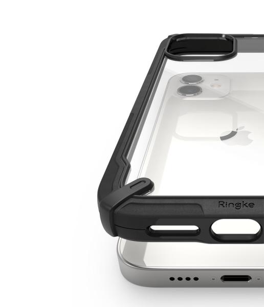 Ringke Fusion X Design Panzer Handyhülle Case für iPhone 12 / 12 Pro schwarz